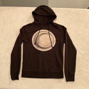 Marvel Moonknight Logo Black Hoodie Sweatshirt Mens Size Small